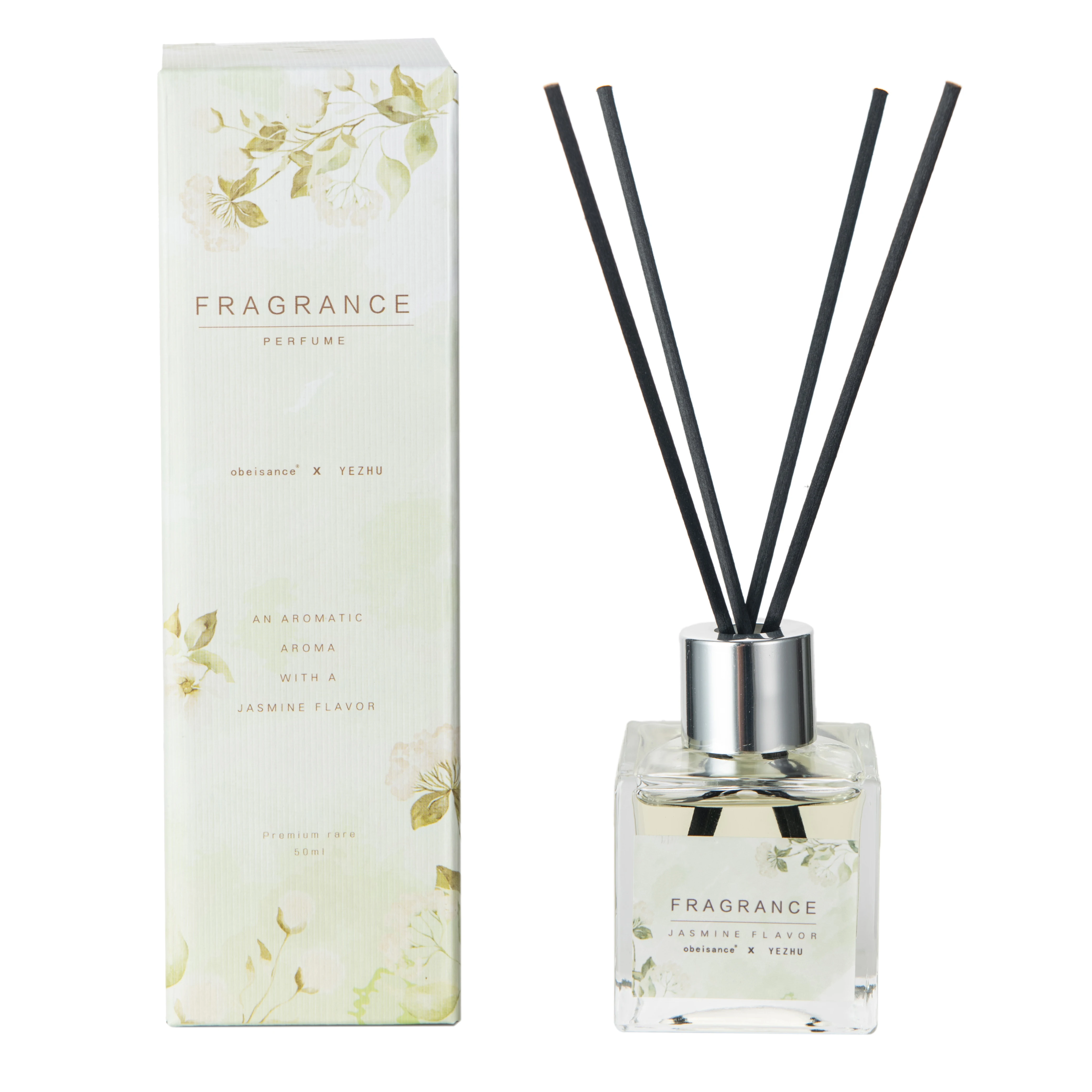 High Quality Wholesale Cheap Reed Diffuser Private Label 50ML Clear Bottles Reed Diffuser