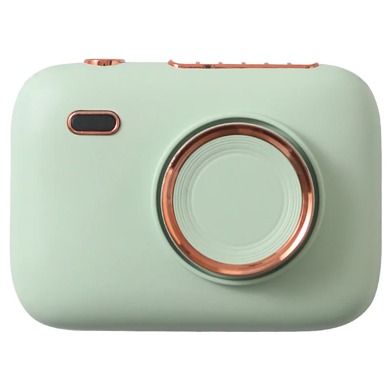 Creative Camera Hanging Waist Fan USB Charging Mini Handheld Fan Small Gift Custom Portable Outdoor Hanging Neck Fan