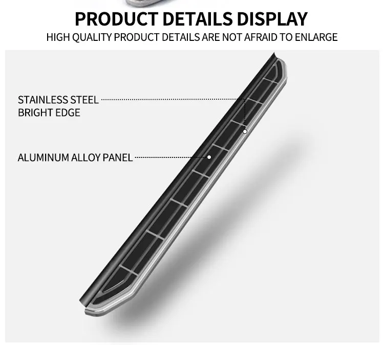 Factory Customize Aluminum Side Step Off Road Car Body Accessories Running Boards for Land Rover RANGE ROVER SPORT supplier