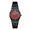 Lady/Black strap red dial