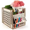 Wooden yarn rack