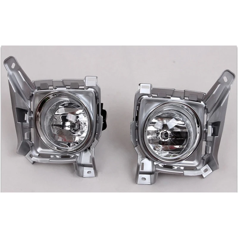 auto parts car body chrome silver fog light lamp assy for TOYOTA land cruiser FJ200 URJ200 2012-2015