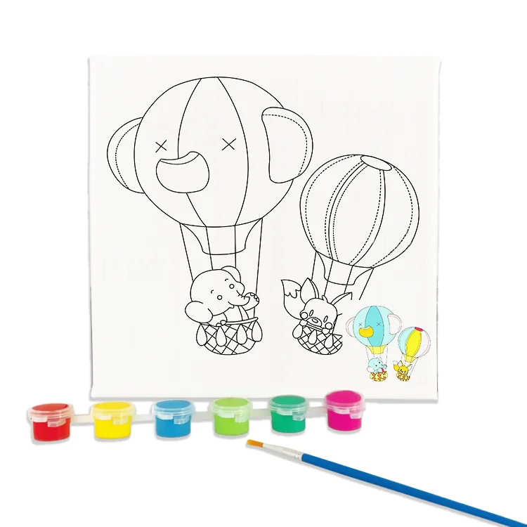 Customized Painting By Number Sets Frame Canvas Diy Paint By Numbers