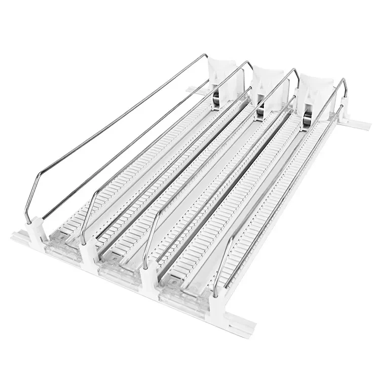 Beverage Can Dispenser Rack Automatic Vending Machine Pusher Tray Rack Soda Can Organizer Beverage Can Rack Shelf Pusher Glide