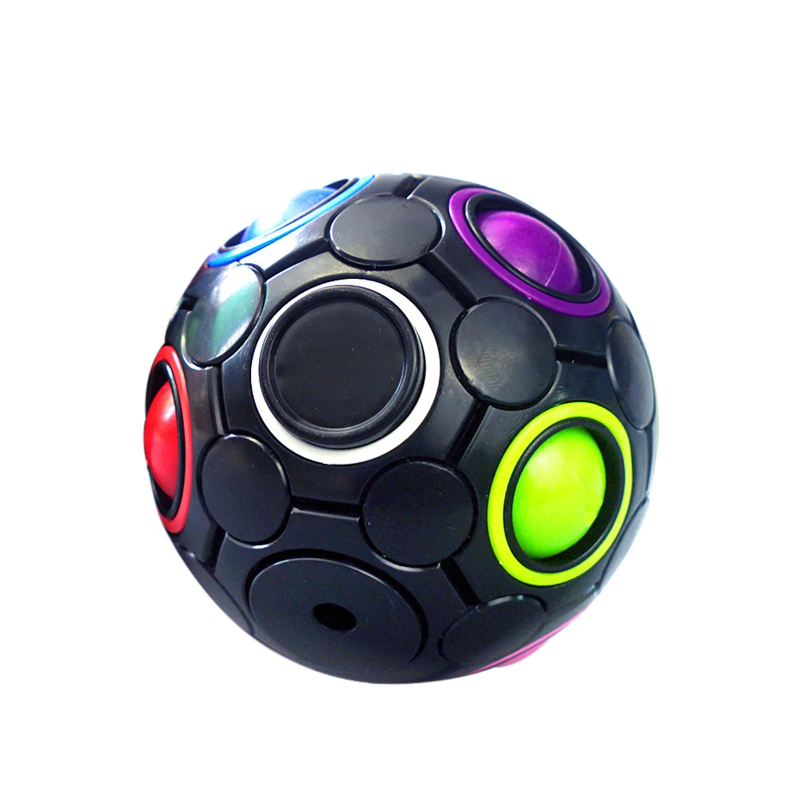 Fidget Toys Stress Reliever Simple Rainbow Magic Ball Figet Simple ...