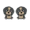 Dog Focal bead Dim Gray SA154