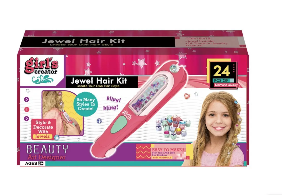 New Arrival Hair Gems Blinger,Crystals Blinger Adhesive Hair Jewel