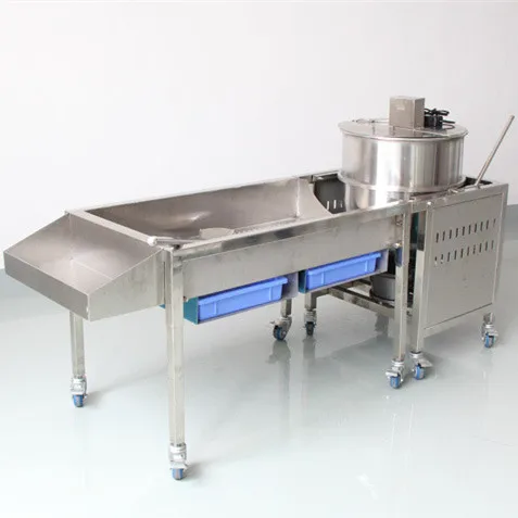 Автоматическая машина для приготовления попкорна карамельного цвета с американским сферическим газом