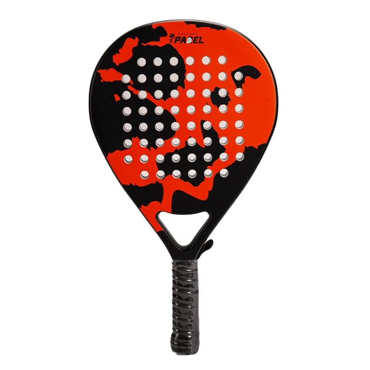 product high quality professional raket padel paddle raquetas custom oem carbon fiber 18k raket palas paletas de padel tennis rackets-1