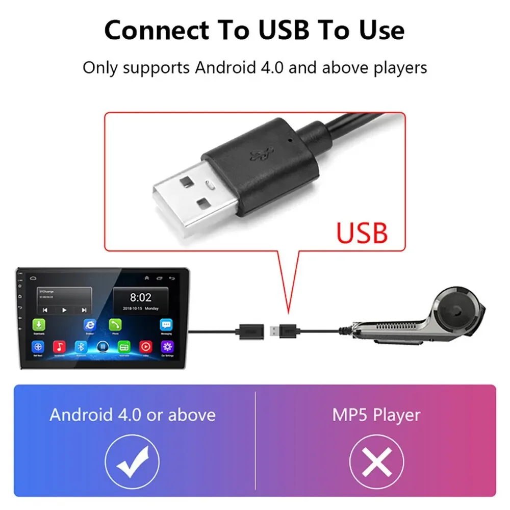 2024 Hot Sale Dedicated to Android Car Large Screen Plug in USB Port Car Black Box Car Dvr Dash Cam