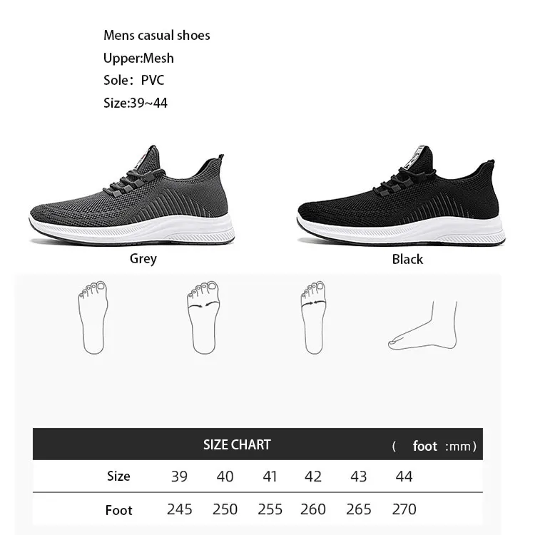 Hot Selling Summer Joggers Sneakers For Man Sport Mens Walking Running
