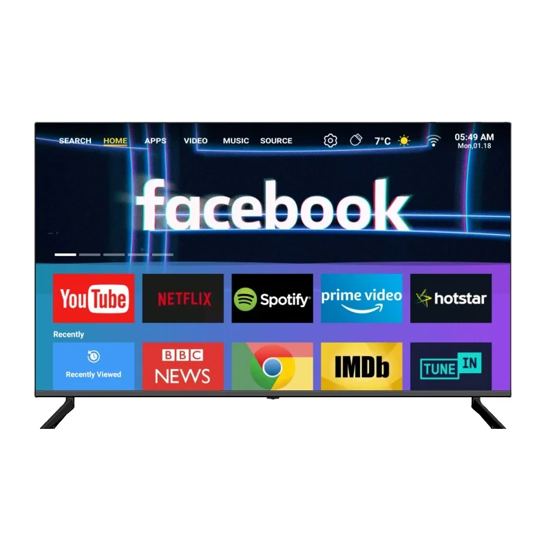 Title 10, 65-Zoll-Smart-TVs UHD 4K-Fernseher, WLAN-Smart-...