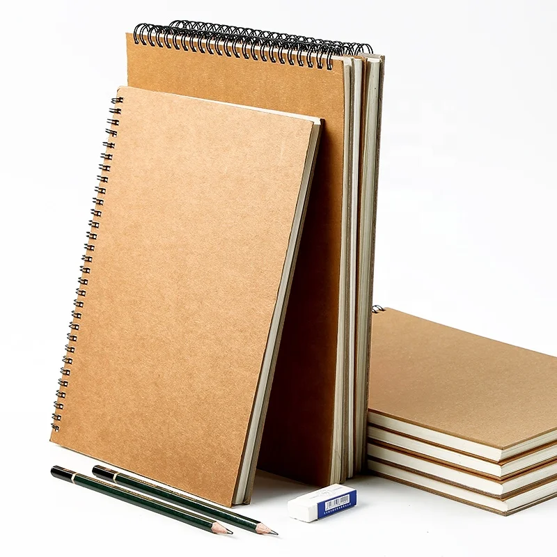 34 Sheet A3/a4/a5 Professional Marker Paper Spiral Sketch Notepad Book  Painting Drawing Artist Supplies - Sketchbooks - AliExpress
