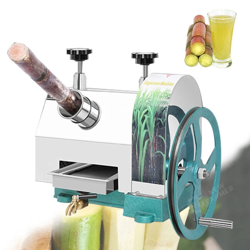 Commercial Portable Manual Type Mini Sugarcane Juice Making Juicer Extractor Machine for Sale