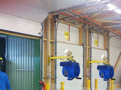 100watt Led Loading Dock Light With Swing Arm Rotatable Lamp Head For ...