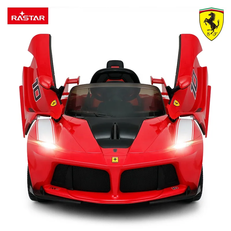 Rastar ライドオントイ 赤いフェラーリ FXX K 3歳から8歳向け 電動カー