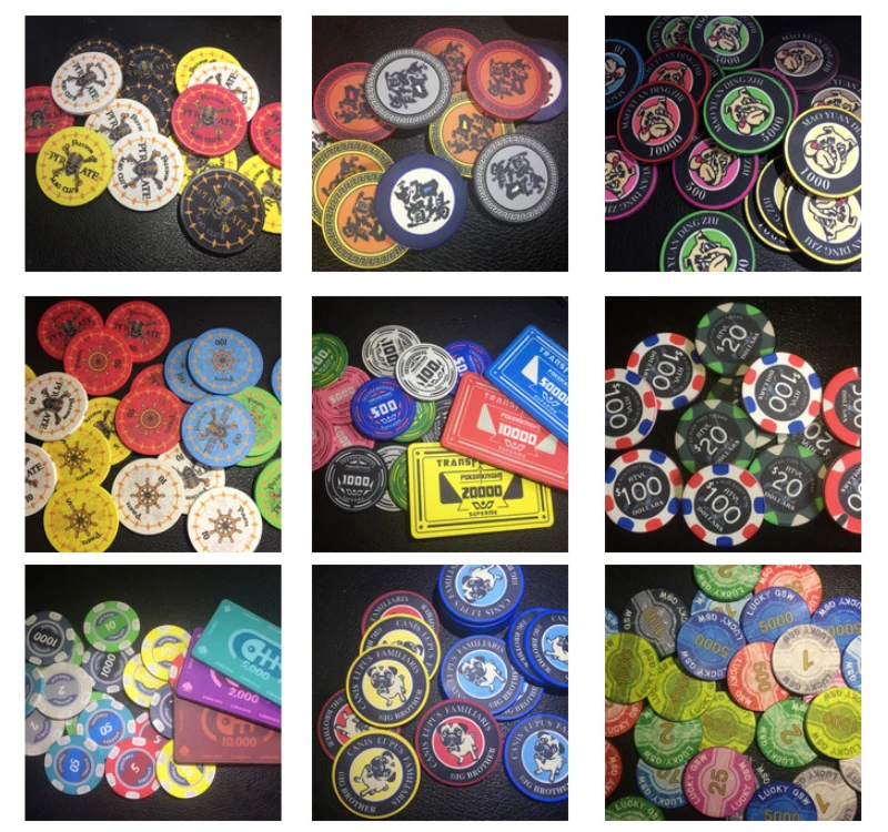 Custom High Quality 14g Casino Ceramic Clay Poker Chips,Cheap Poker
