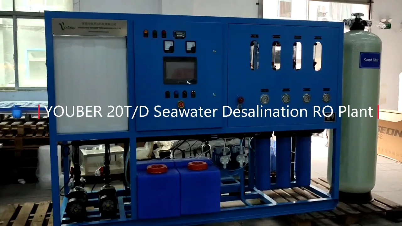 Seaside Resort Seawater Desalination System Ro Plant Island Farm ...