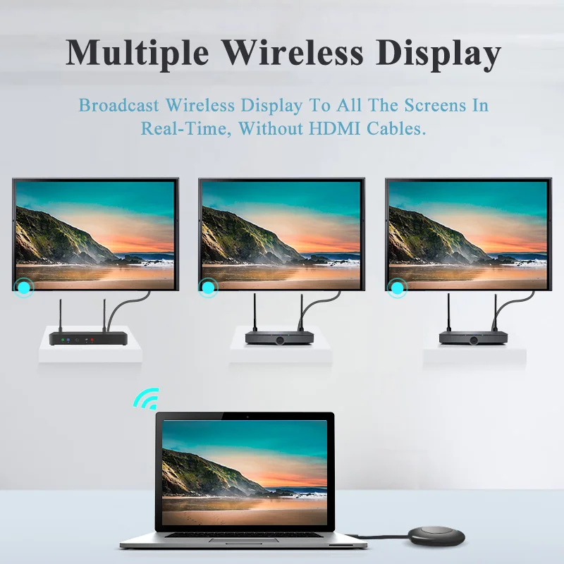 
 2021 Беспроводная презентационная система airplay dongle/DLNA/сборный экран  