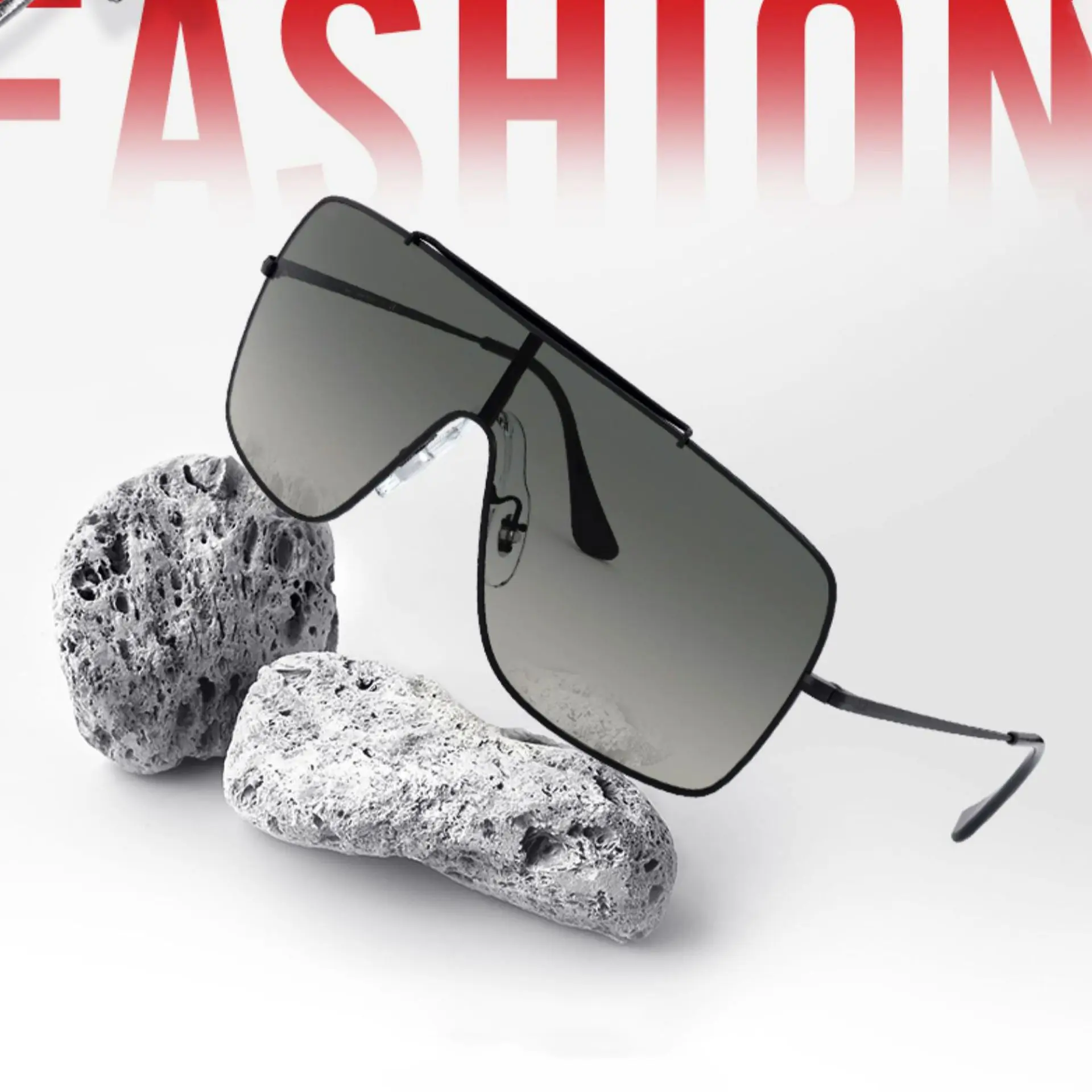 2024 moda de gama alta hombres diseñador de lujo marca aviación MARCO DE Metal gradiente mujeres gafas de sol polarizadas de piloto de gran tamaño