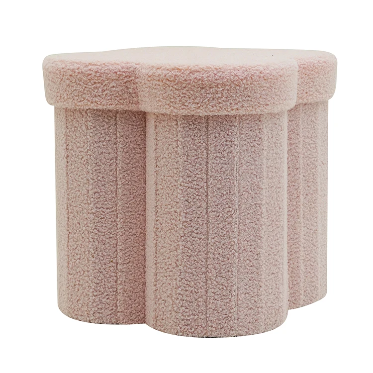 Manufacturer Reasonable Price Stackable Storage Stools and Ottoman