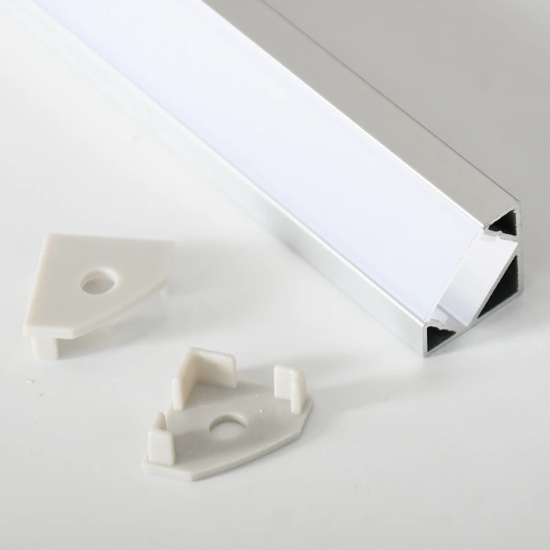 Triangle Shape LED Aluminum Profile for Corner Lighting