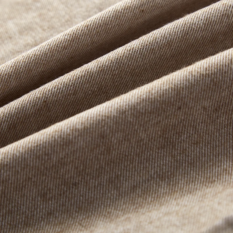 Лидер продаж хлопчатобумажная крашеная ткань из меланжевой пряжи для рубашек