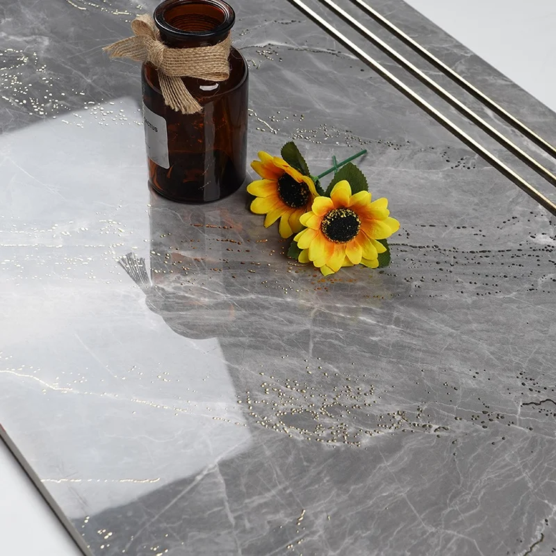 High Quality Non Slip Polished Porcelain Anti-slip Stair Step Tiles for Modern Home Staircase