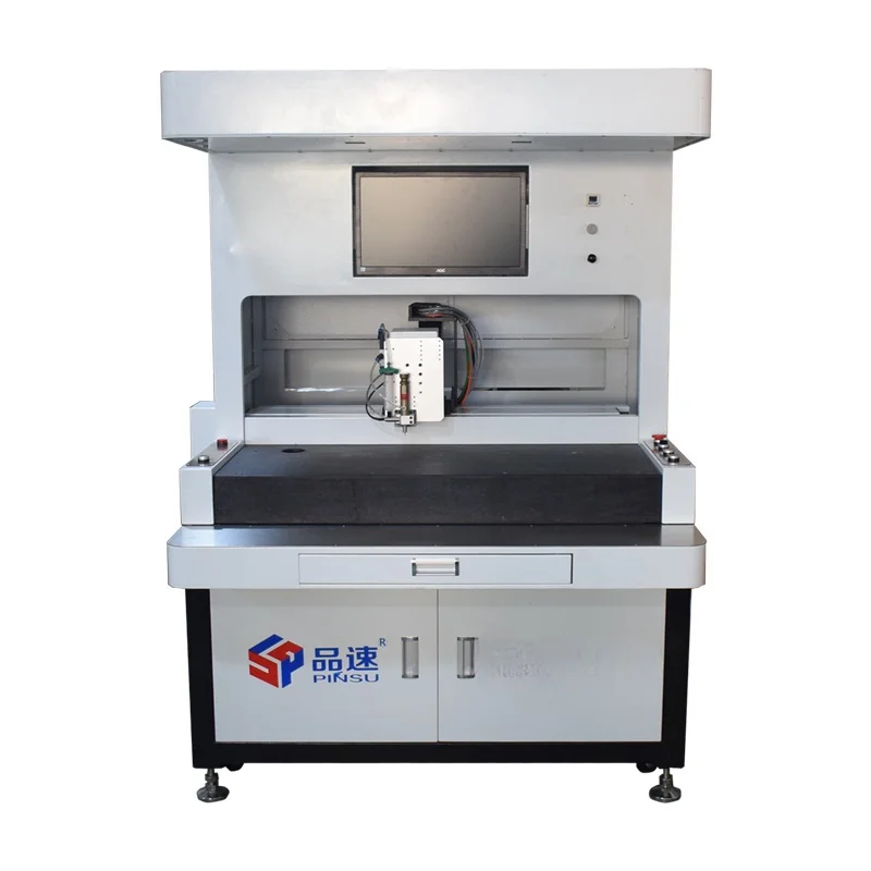 Badge Jewelry Crafts Automatic Coloring Machine CCD Vision Intelligent Positioning Paint Ink Automatic Paint Dispensing Machine