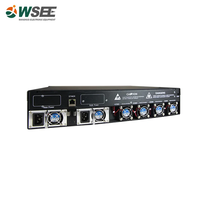 EDFA 56 EYA WESS CATV SYSTEM FIBER AMPLIFIER 4/8/16/32 PORTS 16dBm 19dBm 32dBm