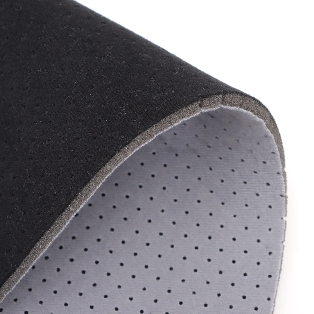 Wyprodukowana w fabryce foliowana welwetowa pianka z perforacją, tkanina do paska do immobilizacji złamań/Uryzor ochronny sportowy/Ortoza sportowa