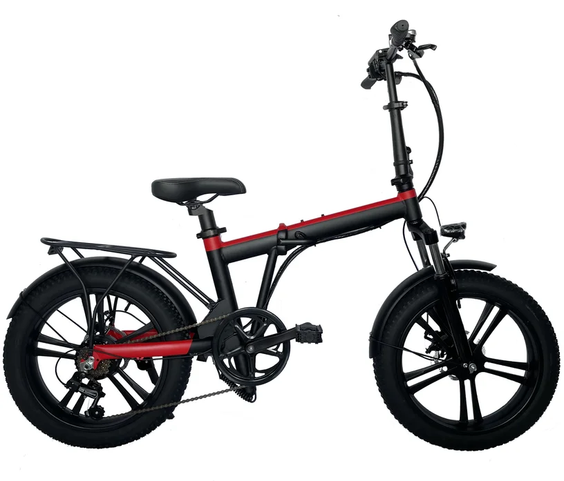 2024 Mario vélo électrique vintage avec gros pneus de 16 pouces en