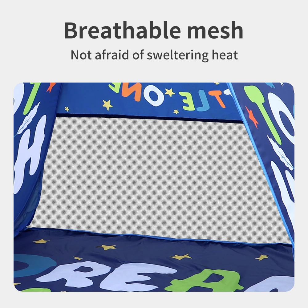 High Quality Beach Waterproof Family Tent Children Outdoor Camping Kids Tents Ventilate Pop up Open Portable for Baby Sun Shade