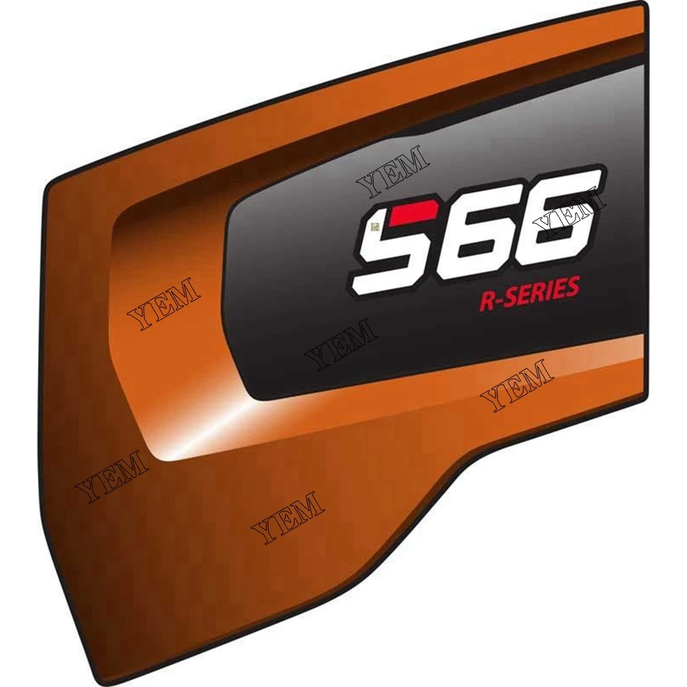 Part No. 7386308 S66 Model Left Back End Decal Fit for Bobcat