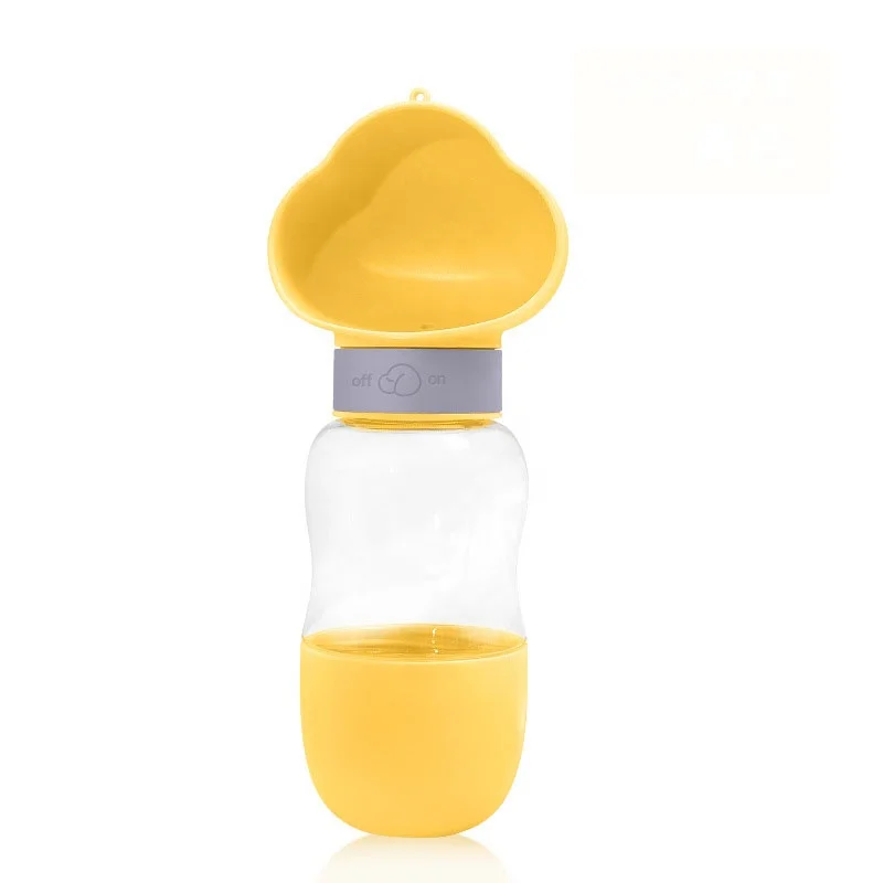 Cloud shape cute portable pet dog water bottle pet outdoor