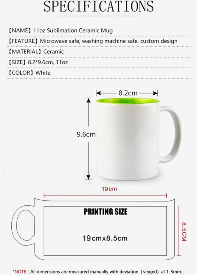 Sixfar Wholesale Top Quality Custom Logo Sublimation Mugs 11oz White ...