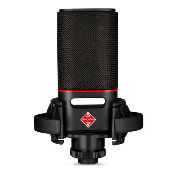 FANGDONG Professional Studio Microphone Cardioid Gaming Microphone for Recording Portable 48V XLR Connection Desktop Style