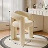 Sedia rossa netta [beige]-flanella