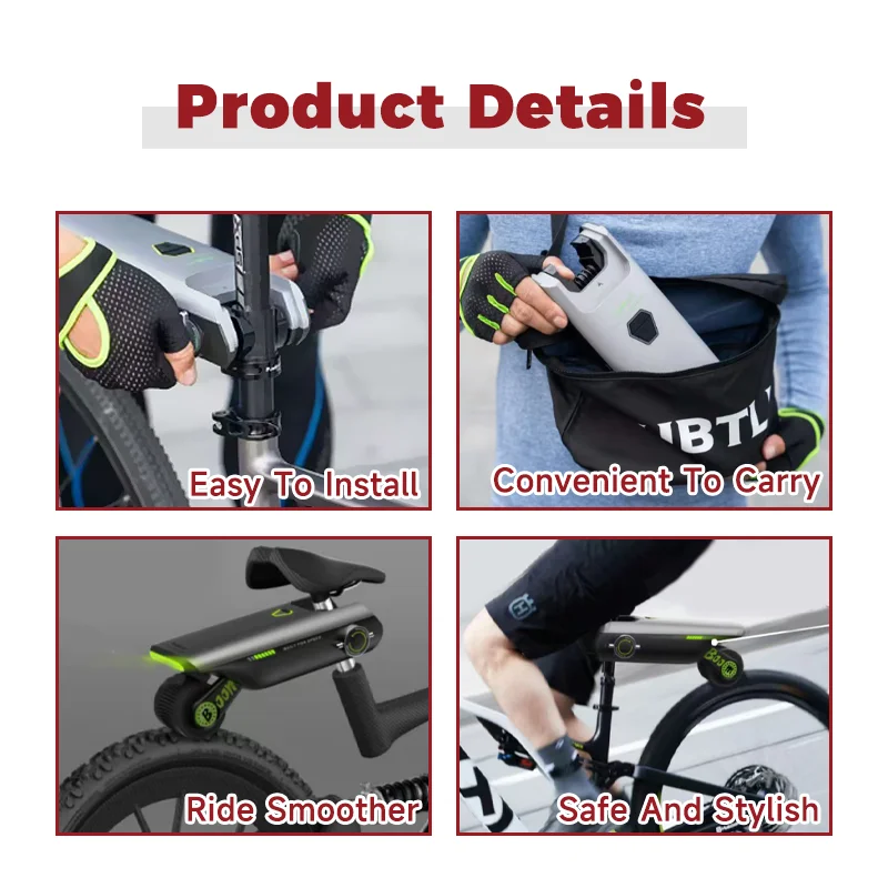 Pedal Assist Electric Bike Booster Kit TerraTrike Charge Boost Kit