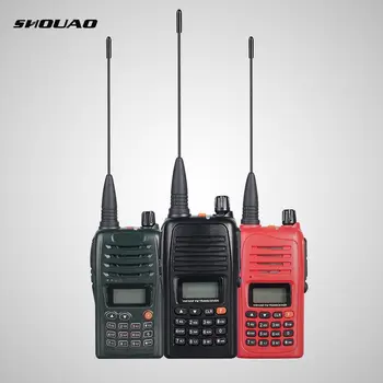 ShouAo 10KM Long Range Handheld Walkie Talkie High ABS Shell Material VHF/UHF Two-way Walkie Talkie