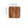 burlywood Log color square