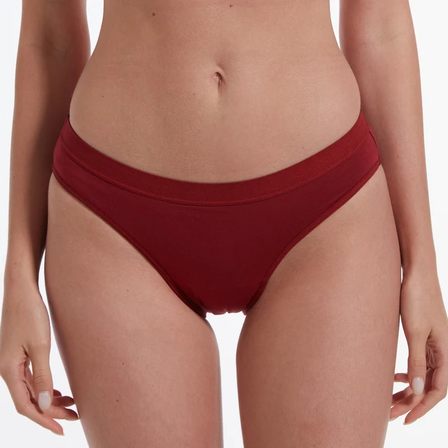 PFAS OEKO-TEX 4-Layer Quick Dry Breathable Menstrual Period Plus Size Sanitary Modal Briefs Adults Leak Proof ODM Underwear