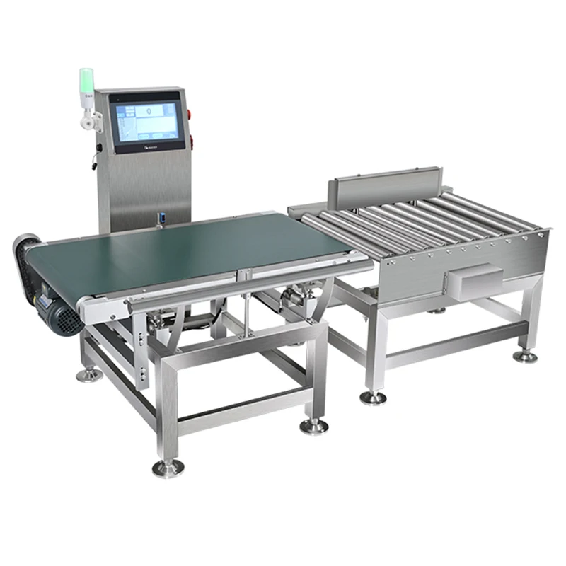 CW600 Automatic Conveyor Weighing Scales Check Weigher for 20 40kg Cartons