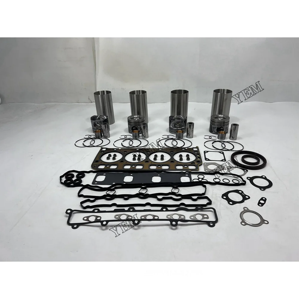 D34 Cylinder Liner Kit With Gasket Set for Doosan Wholesale Engine Parts