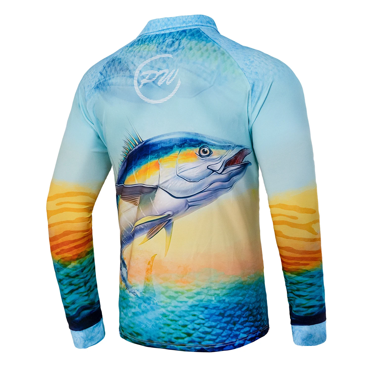 Custom Fishing Shirts Design Your Own Quick Dry Sun Protection Long Sleeve  Fishing Gear Tees Button Shirts UPF SPF 50+
