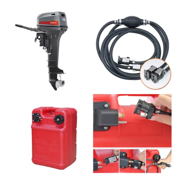 New 15hp to 75hp 2-Stroke Outboard Marine Motor Long or Short Shaft Gasoline Fuel