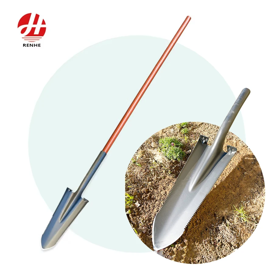 Kina Fabrika Produkti i drejtpërdrejtë Mjetet bujqësore 50Mn Çeliku bujqësia kopshti lopatë gërmimi shpatë me dore me dru