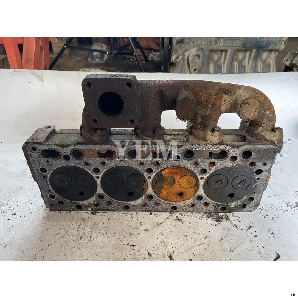 Excavator Parts V1305 Used Cylinder Head Assembly for Kubota Cylinder Head Assembly
