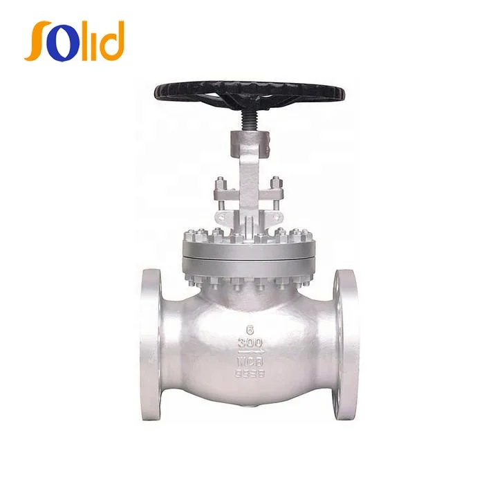 (J41H-150LB/300LB/600LB) API Cast Steel Manual Wheel Flange Globe Valve