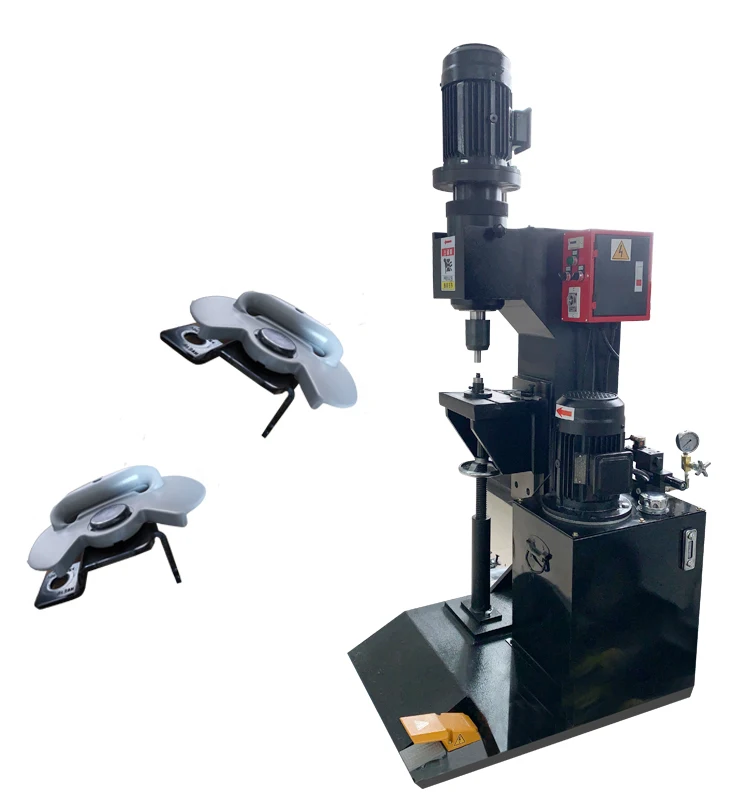 Simple Operation Large Diameter Rivets Energy Saving High Efficiency Spot Spin Automatic Riveting Machine
